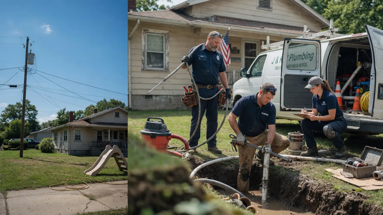 Drain Cleaning in Gans, OK near me